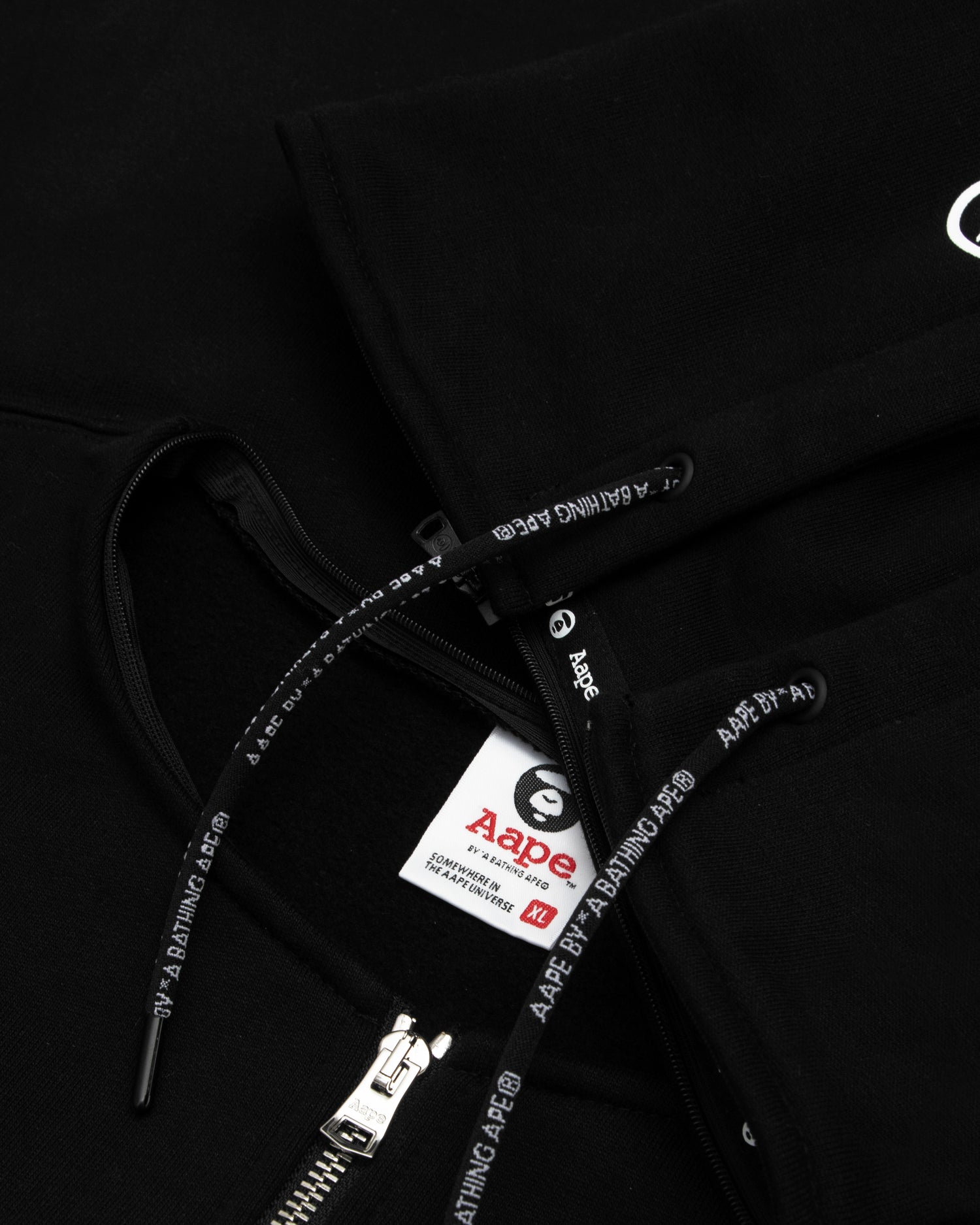 AAPE HALF-ZIP HOODIE