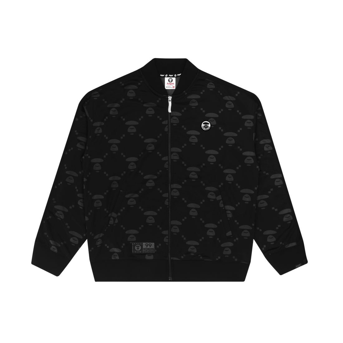 AAPE MONOGRAM ZIP JACKET