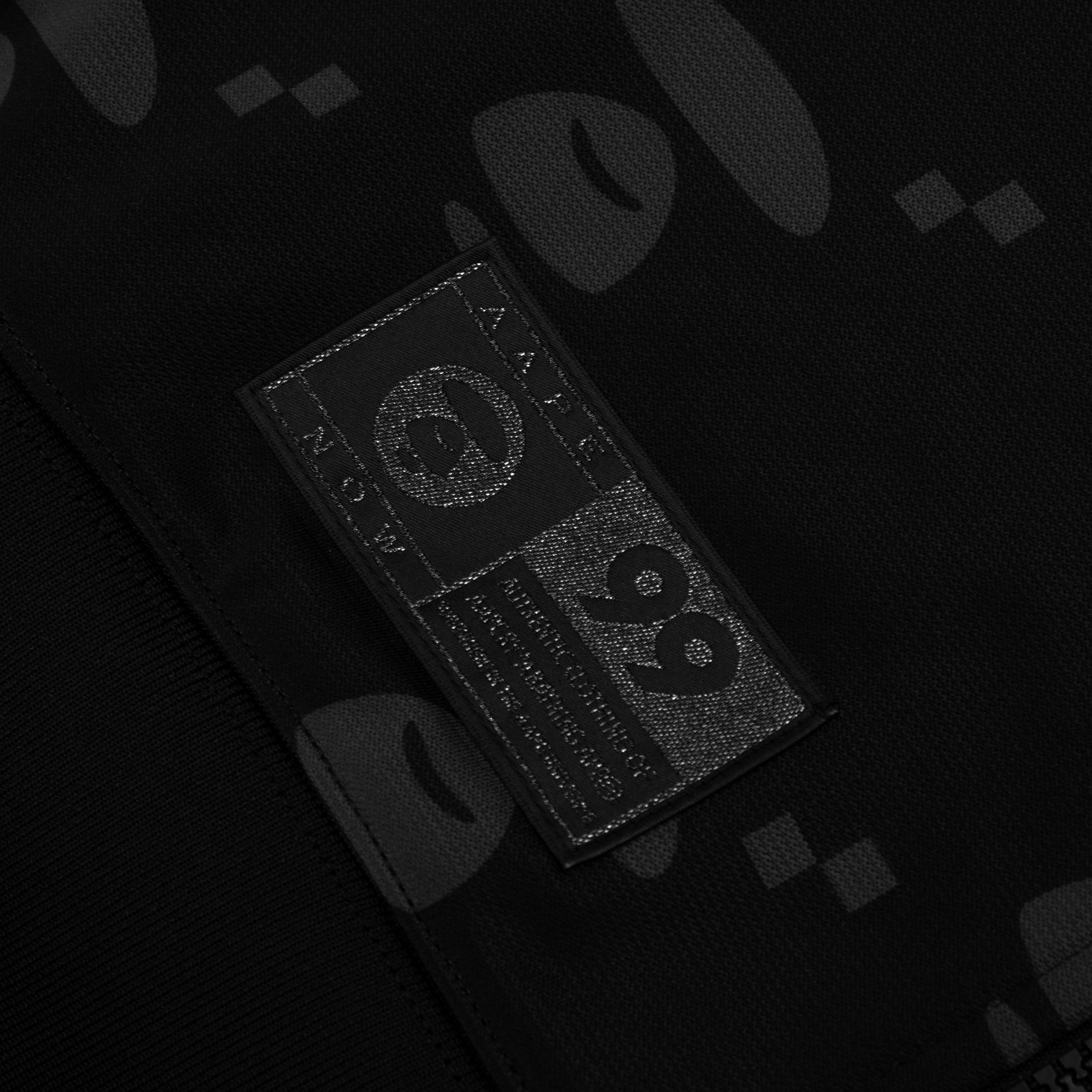 AAPE MONOGRAM ZIP JACKET