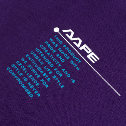 AAPE APE FACE LOGO SWEATSHIRT