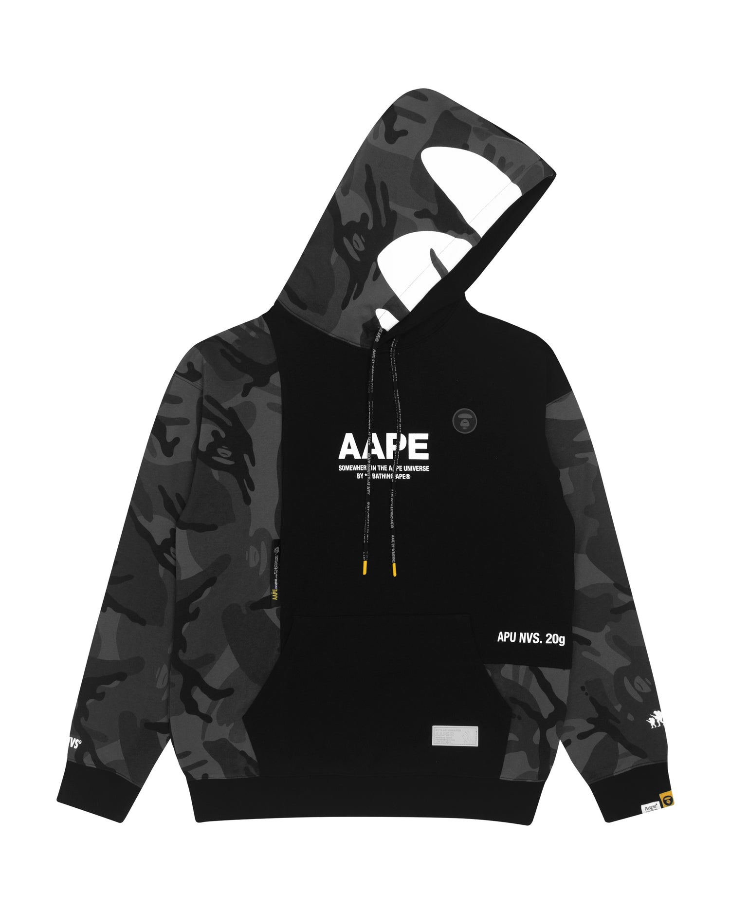 AAPE PANELLED HOODIE