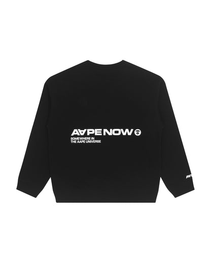 AAPE CREW NECK SWEATER