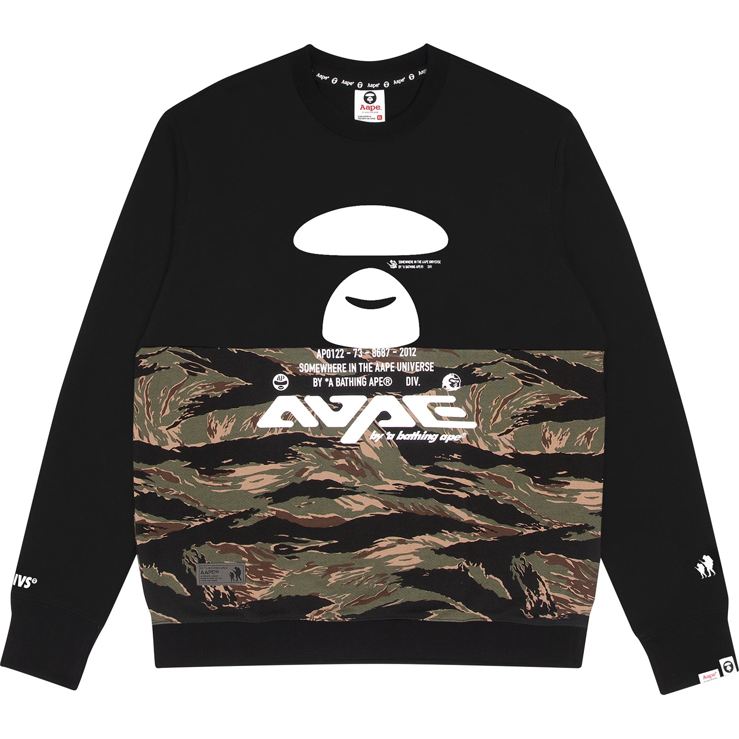 AAPE CREW NECK SWEATER