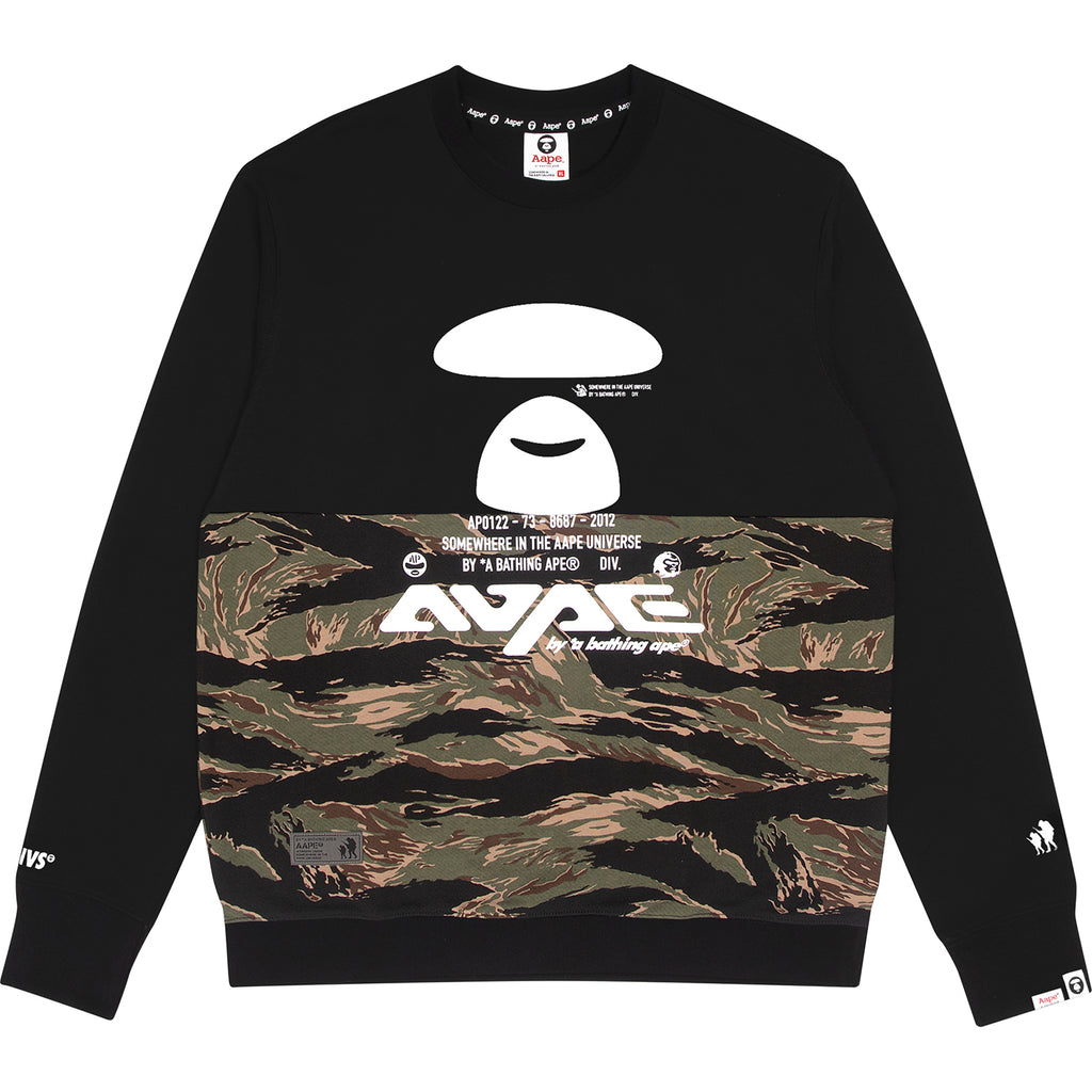 AAPE CREW NECK SWEATER | AAPE US