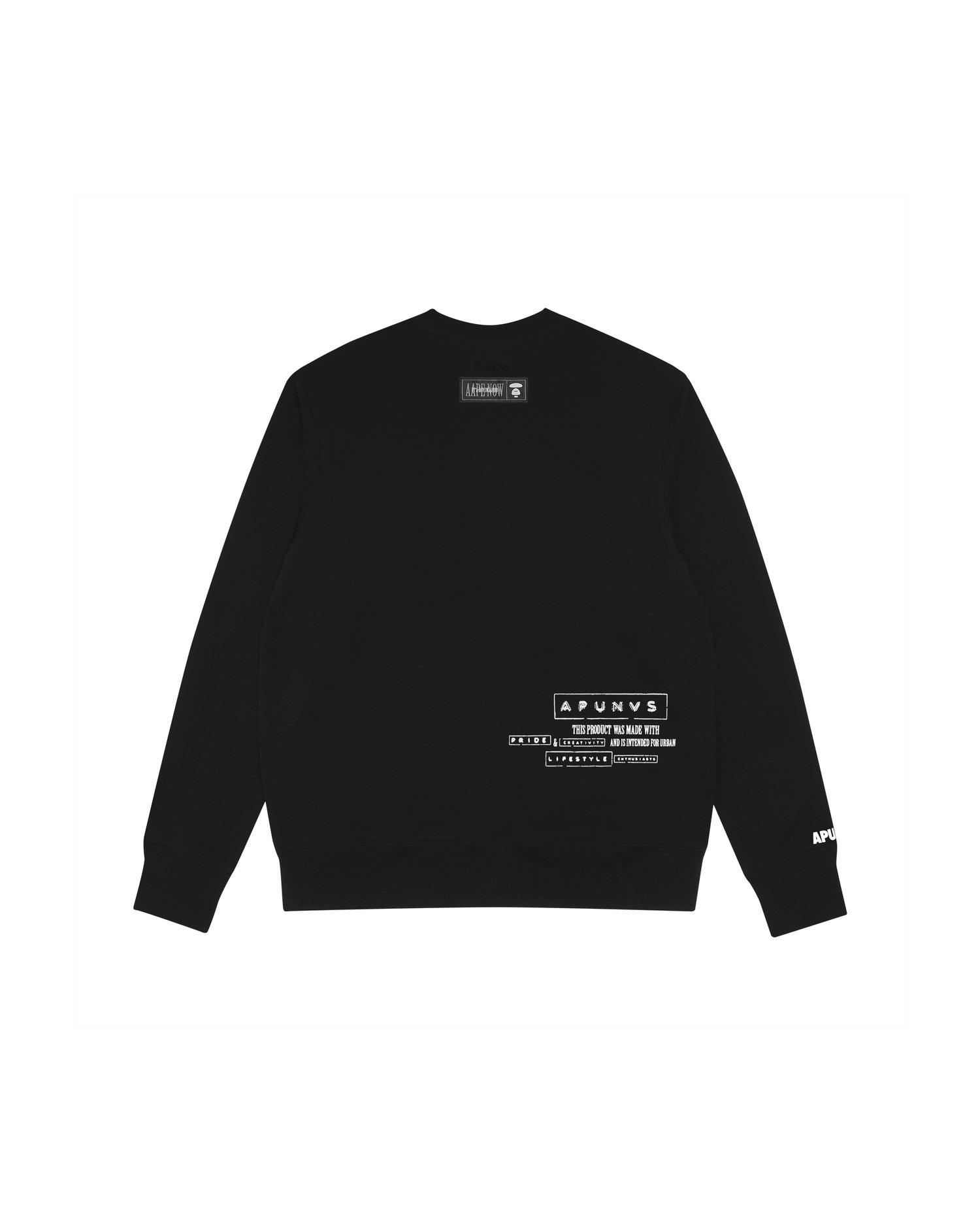 AAPE CREW NECK SWEATER