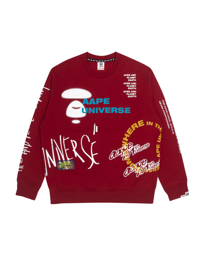 AAPE CREW NECK SWEATER