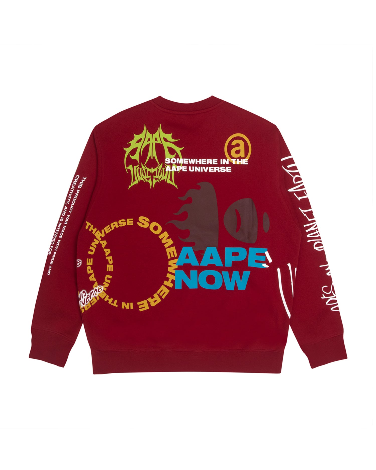 AAPE CREW NECK SWEATER