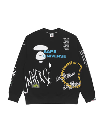 AAPE CREW NECK SWEATER