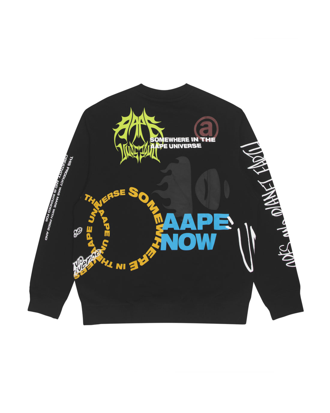 AAPE CREW NECK SWEATER