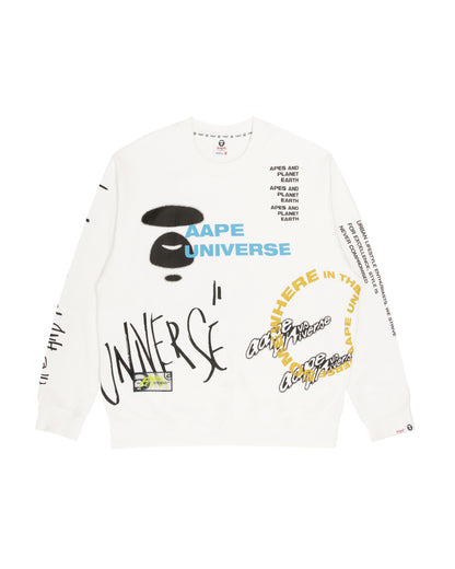 AAPE CREW NECK SWEATER