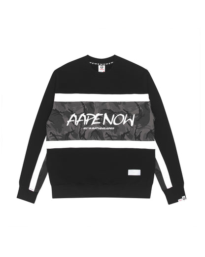 AAPE CREW NECK SWEATER