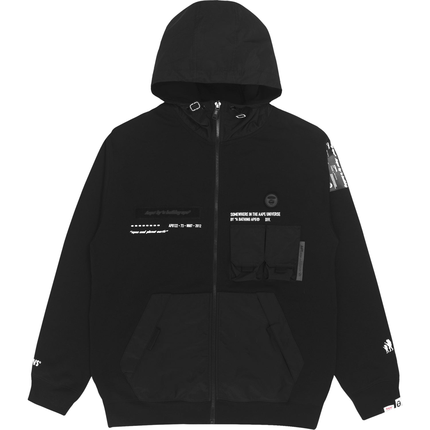 AAPE ZIP HOODIE