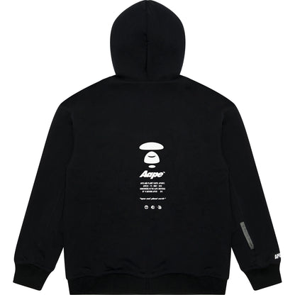 AAPE ZIP UP SWEATER