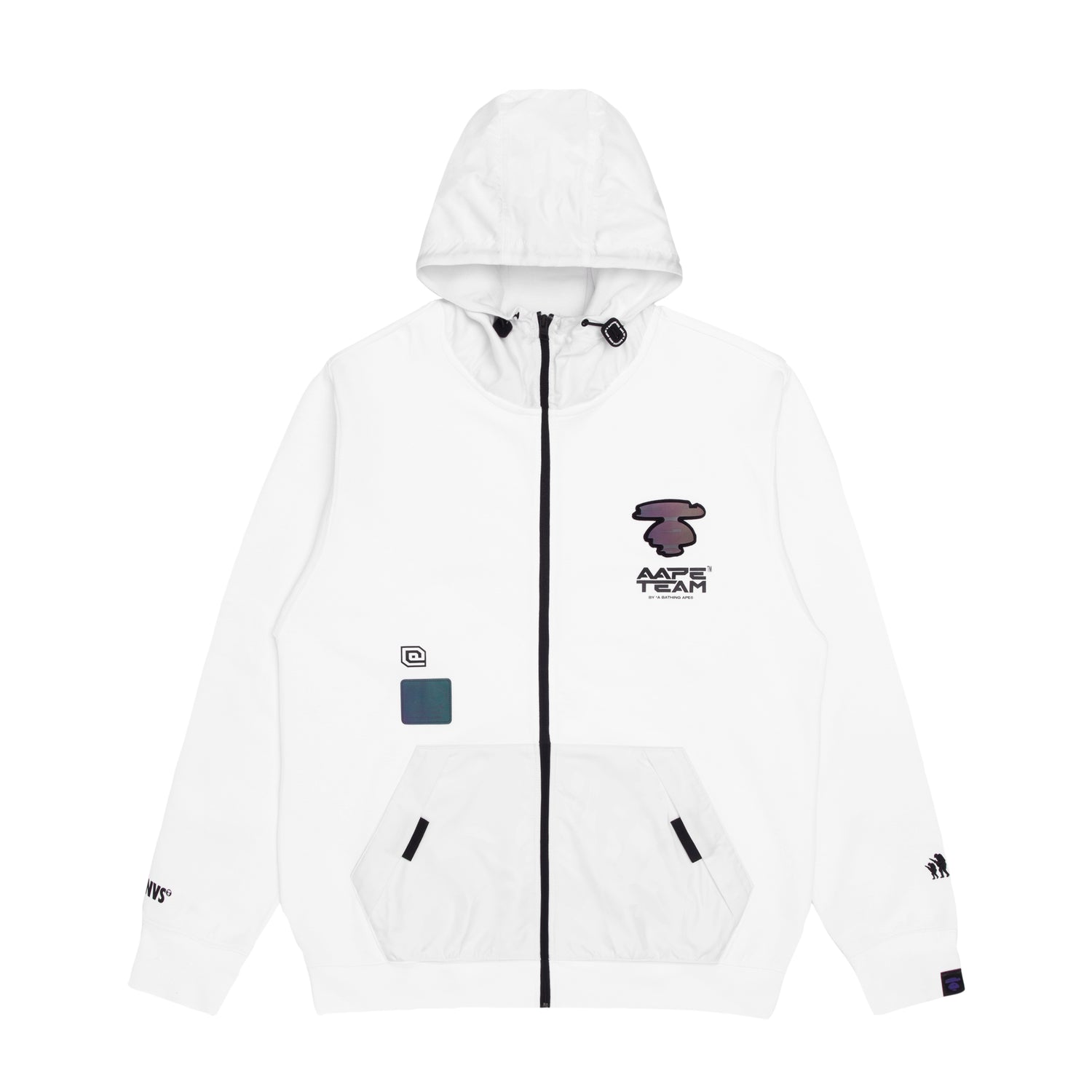 AAPE ZIP UP SWEATER