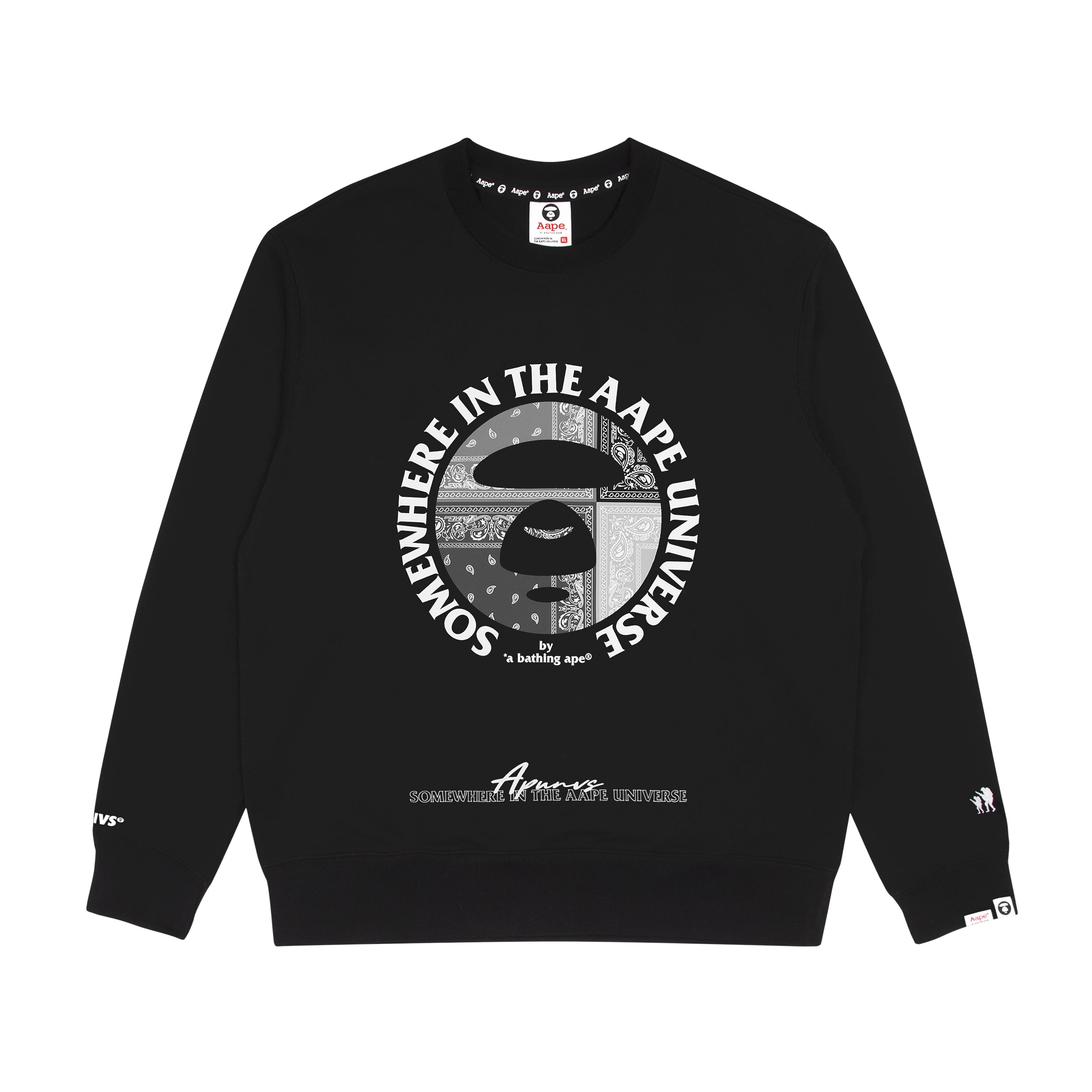 AAPE CREW NECK SWEATER