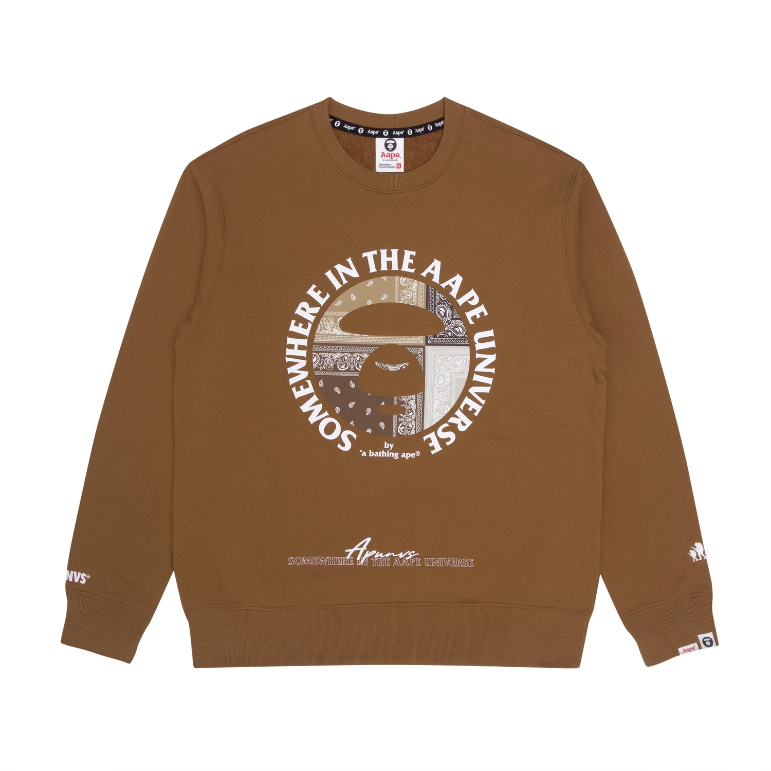 AAPE CREW NECK SWEATER