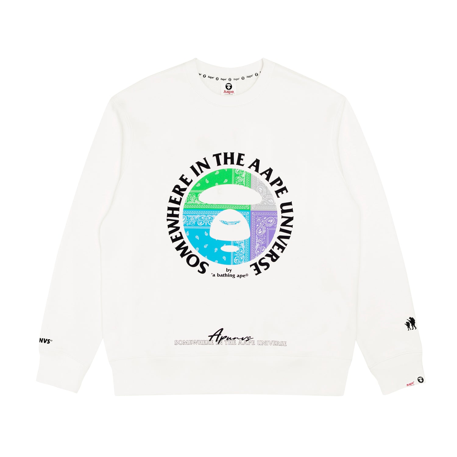 AAPE CREW NECK SWEATER