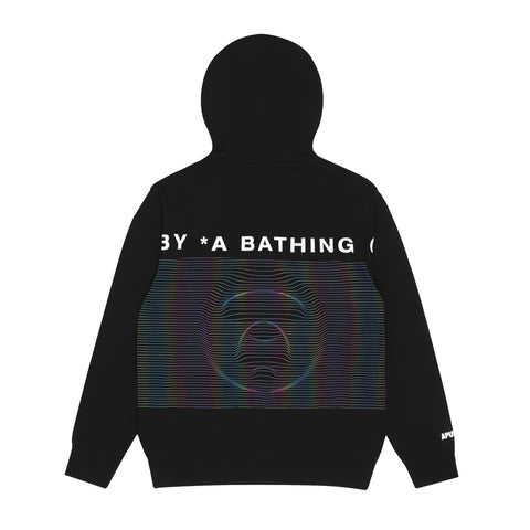 APE FACE GRADIENT GRAPHIC HOODIE
