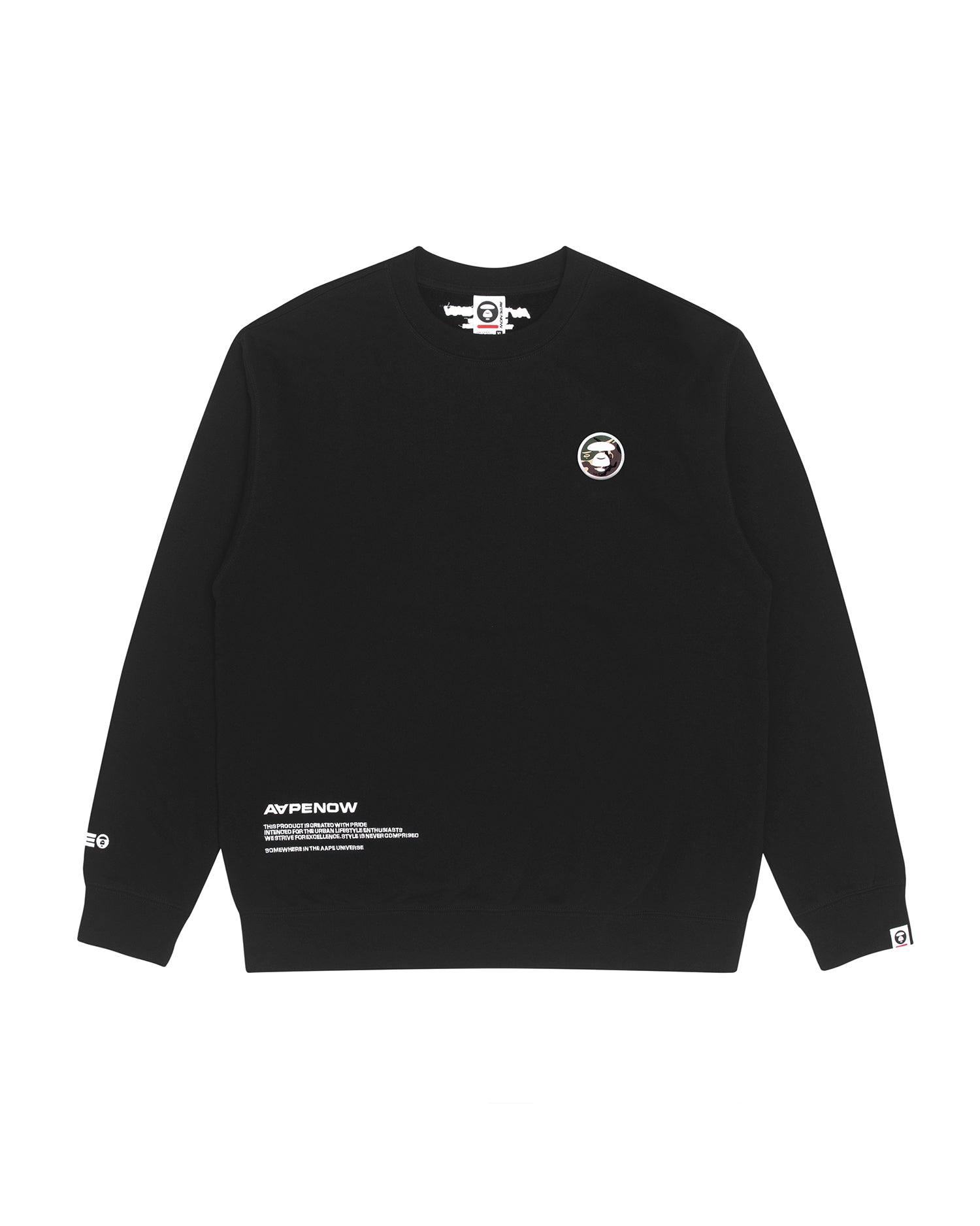 AAPE CREW NECK SWEATER