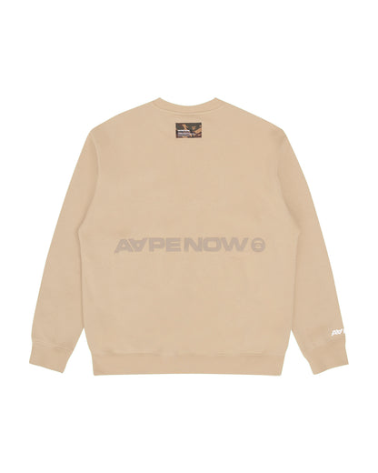 AAPE AAPENOW CREW NECK SWEATER