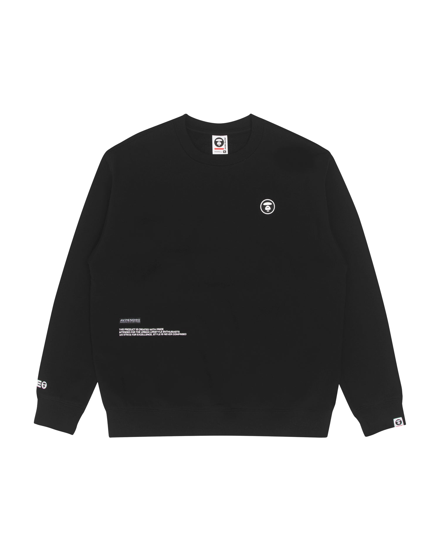 AAPE AAPENOW CREW NECK SWEATER