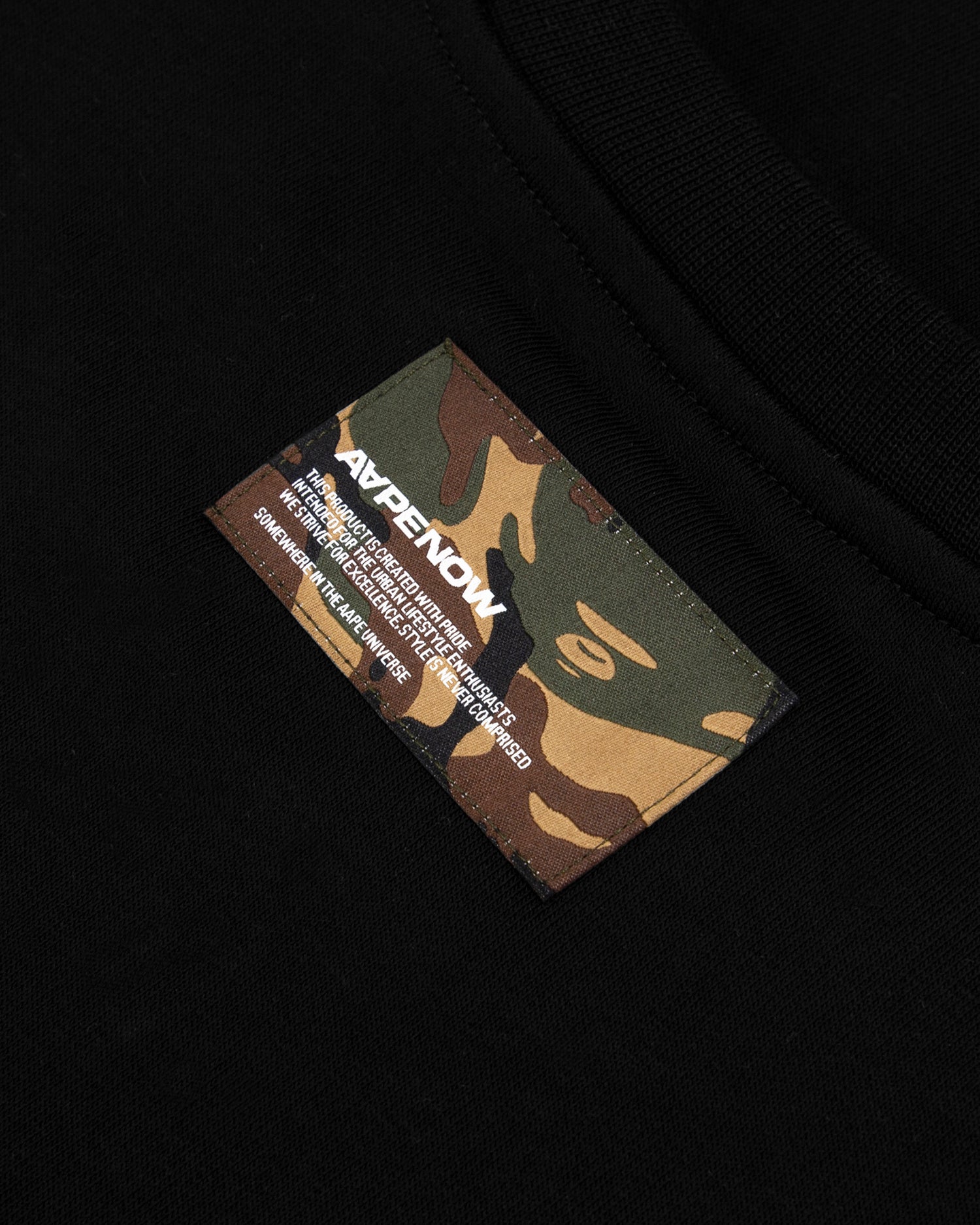 AAPE AAPENOW CREW NECK SWEATER