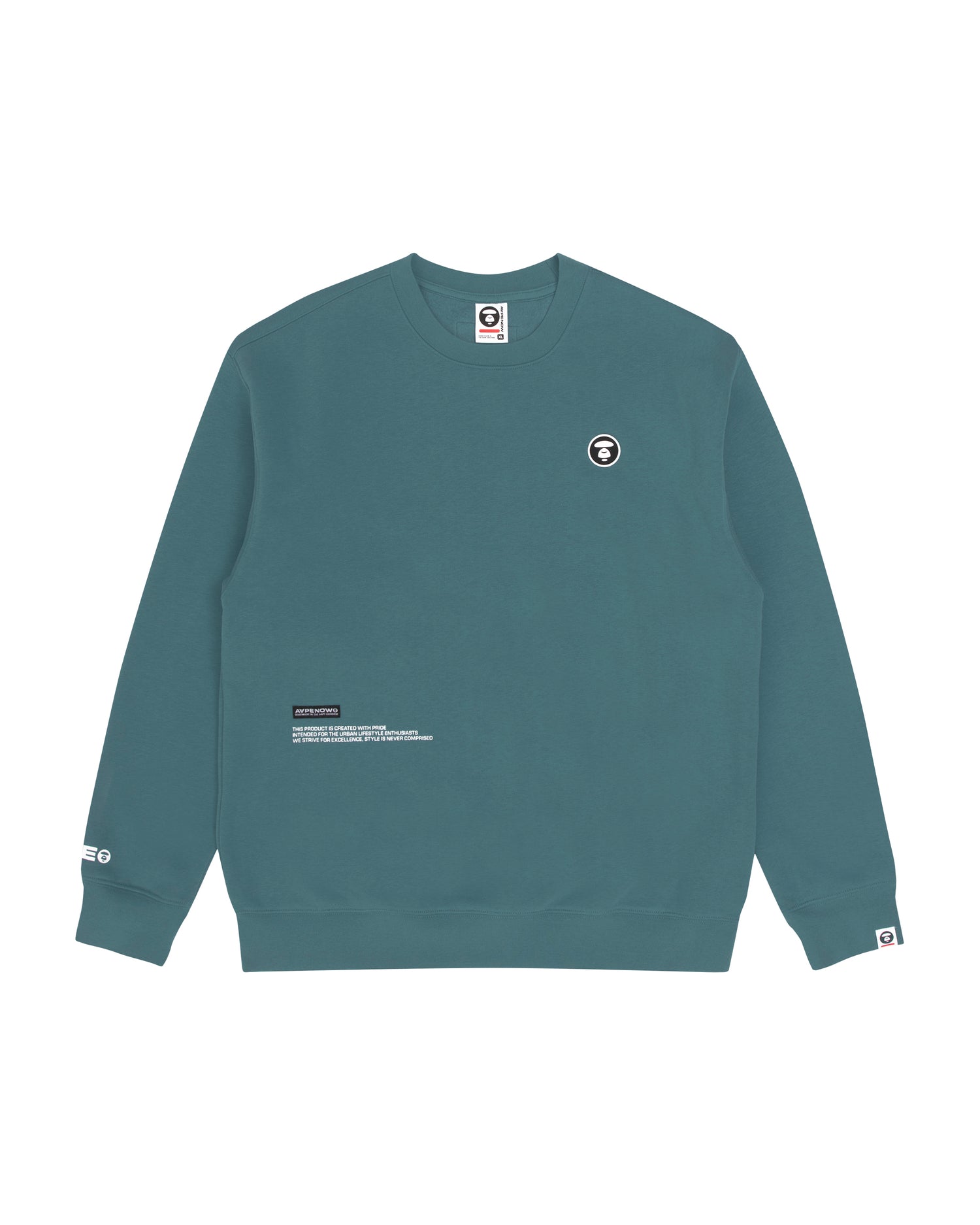 AAPE AAPENOW CREW NECK SWEATER