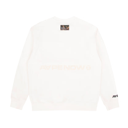 AAPE AAPENOW CREW NECK SWEATER