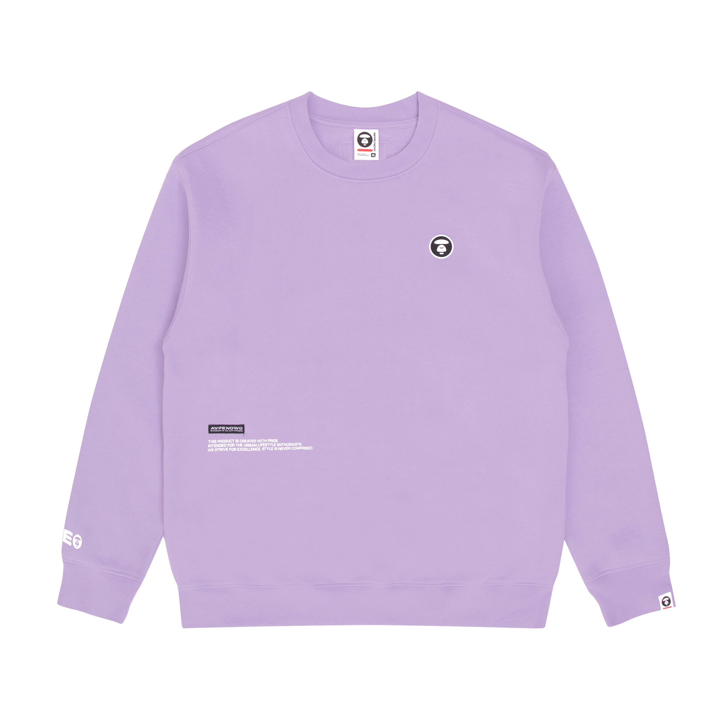 AAPE AAPENOW CREW NECK SWEATER