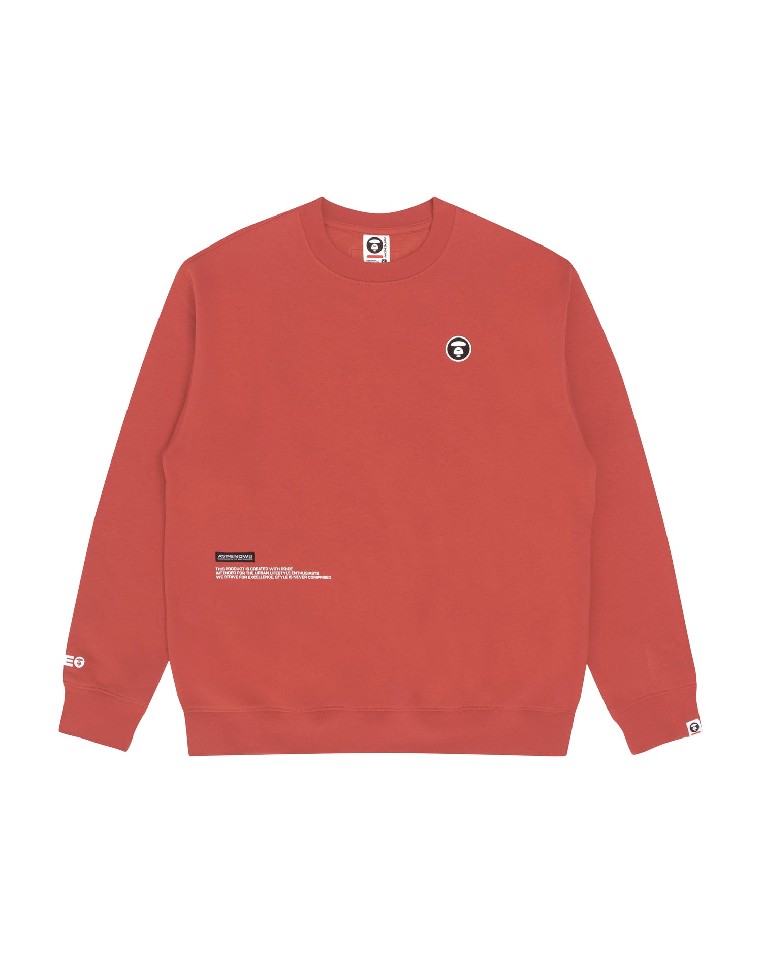 AAPE AAPENOW CREW NECK SWEATER