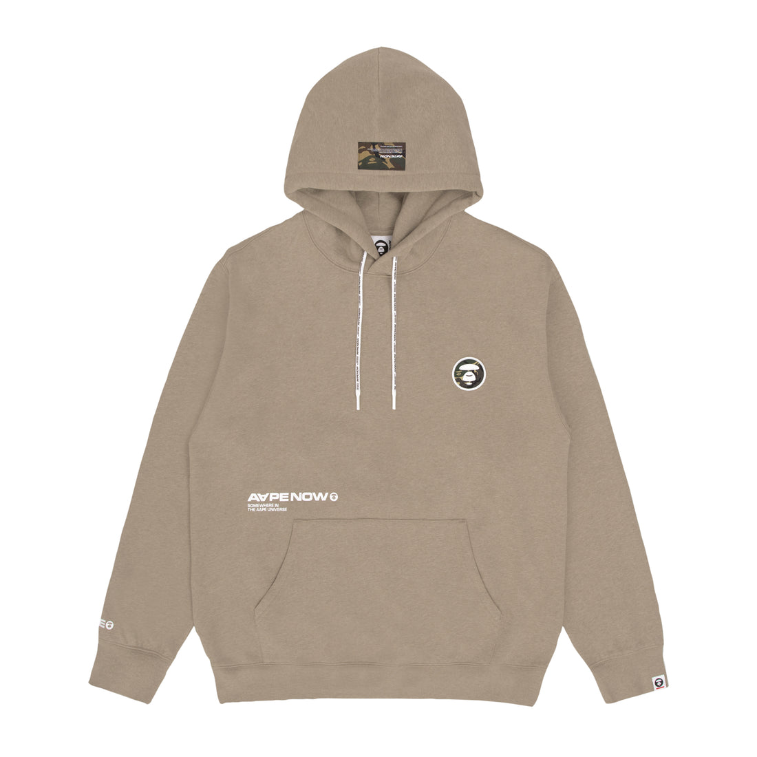 MOONFACE CAMO PATCH HOODIE