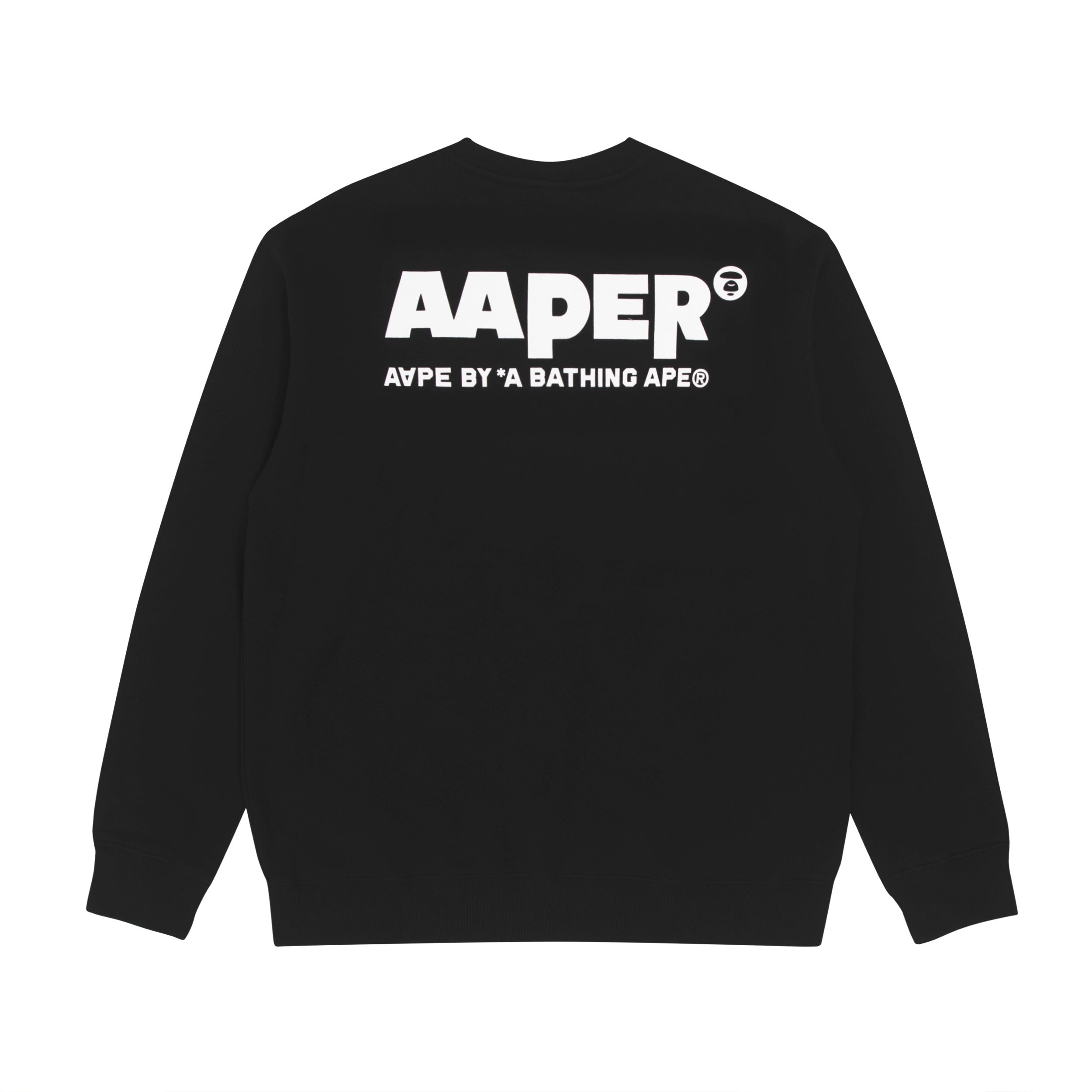 AAPE BASIC CREW NECK SWEATER