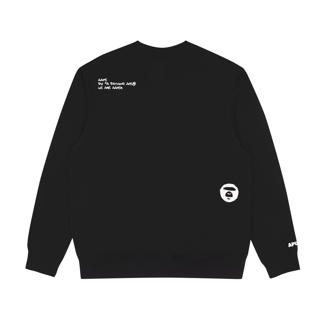 AAPE THEME CREW NECK SWEATER