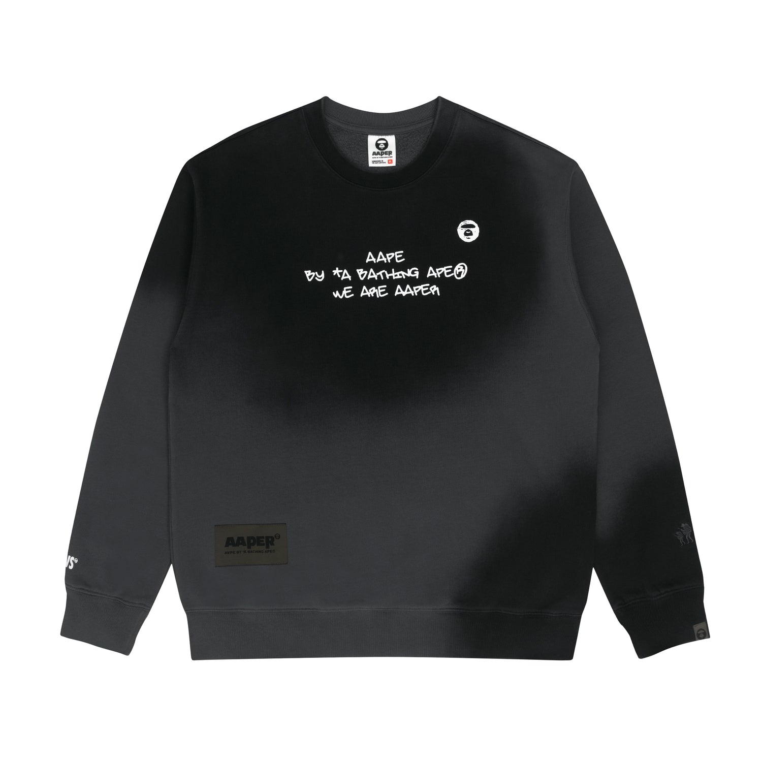 AAPE THEME CREW NECK SWEAT