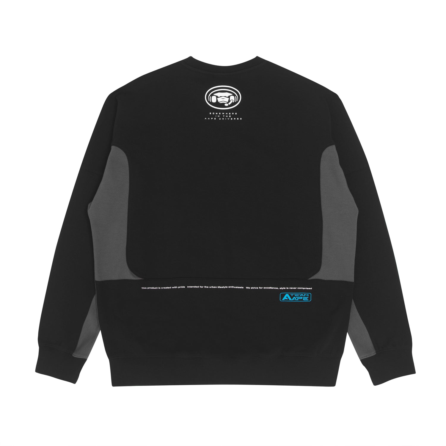 AAPE FANCY CREW NECK SWEATER