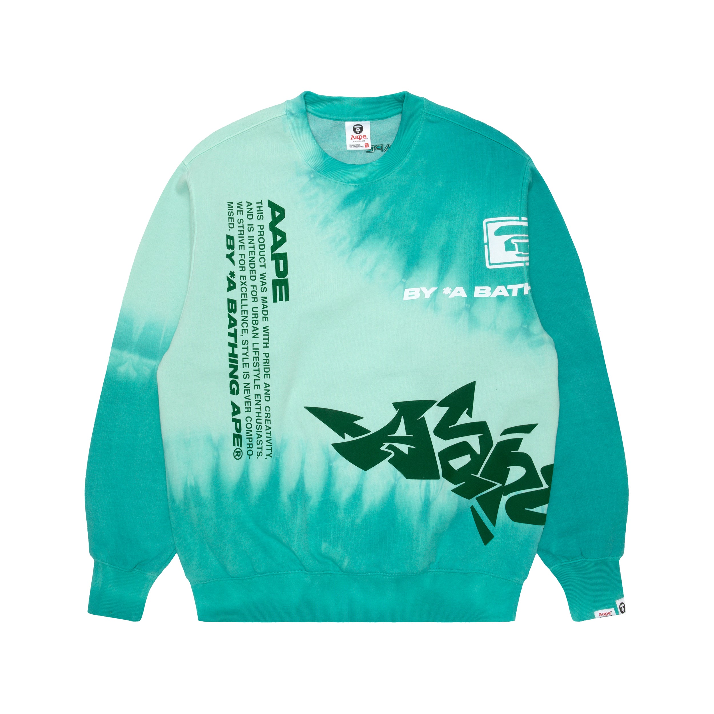 AAPE FANCY CREW NECK SWEATER