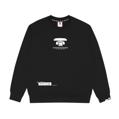 AAPE FANCY CREW NECK SWEATER