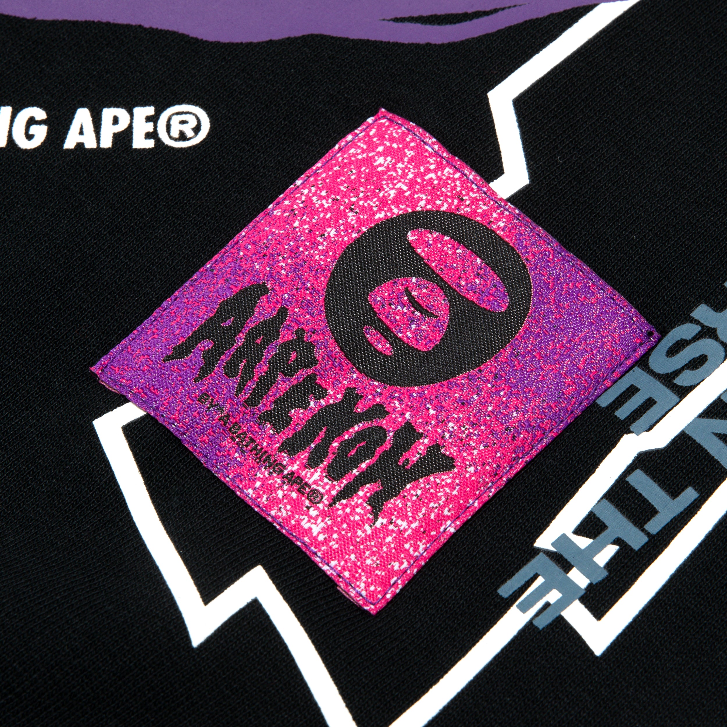 AAPE THEME CREW NECK SWEATER