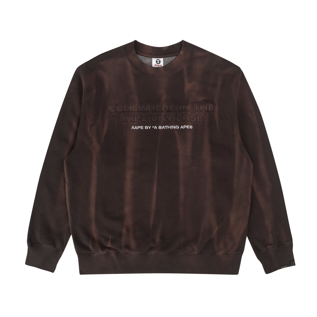 AAPE FANCY CREW NECK SWEATER