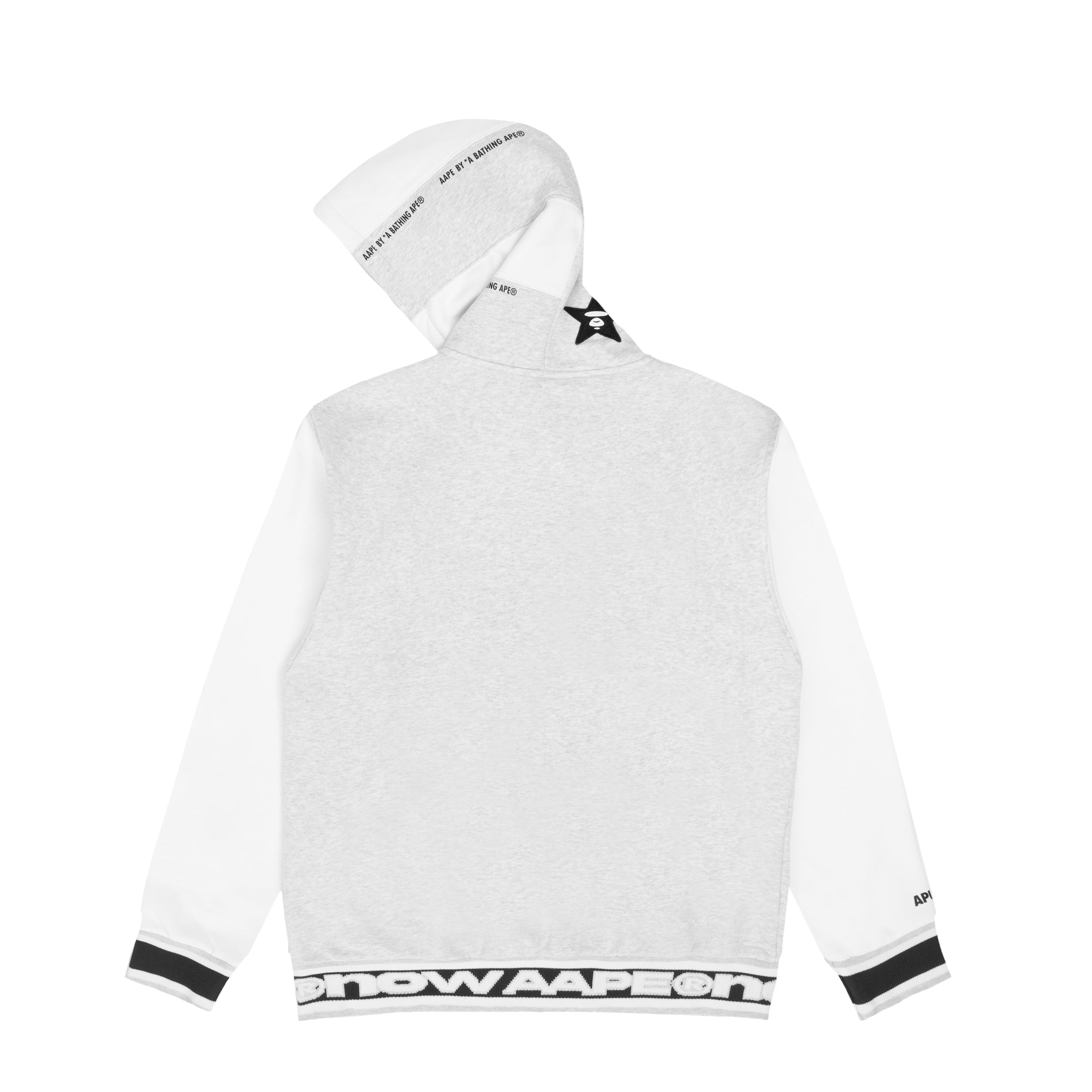 AAPE BASIC ZIP UP SWEATER