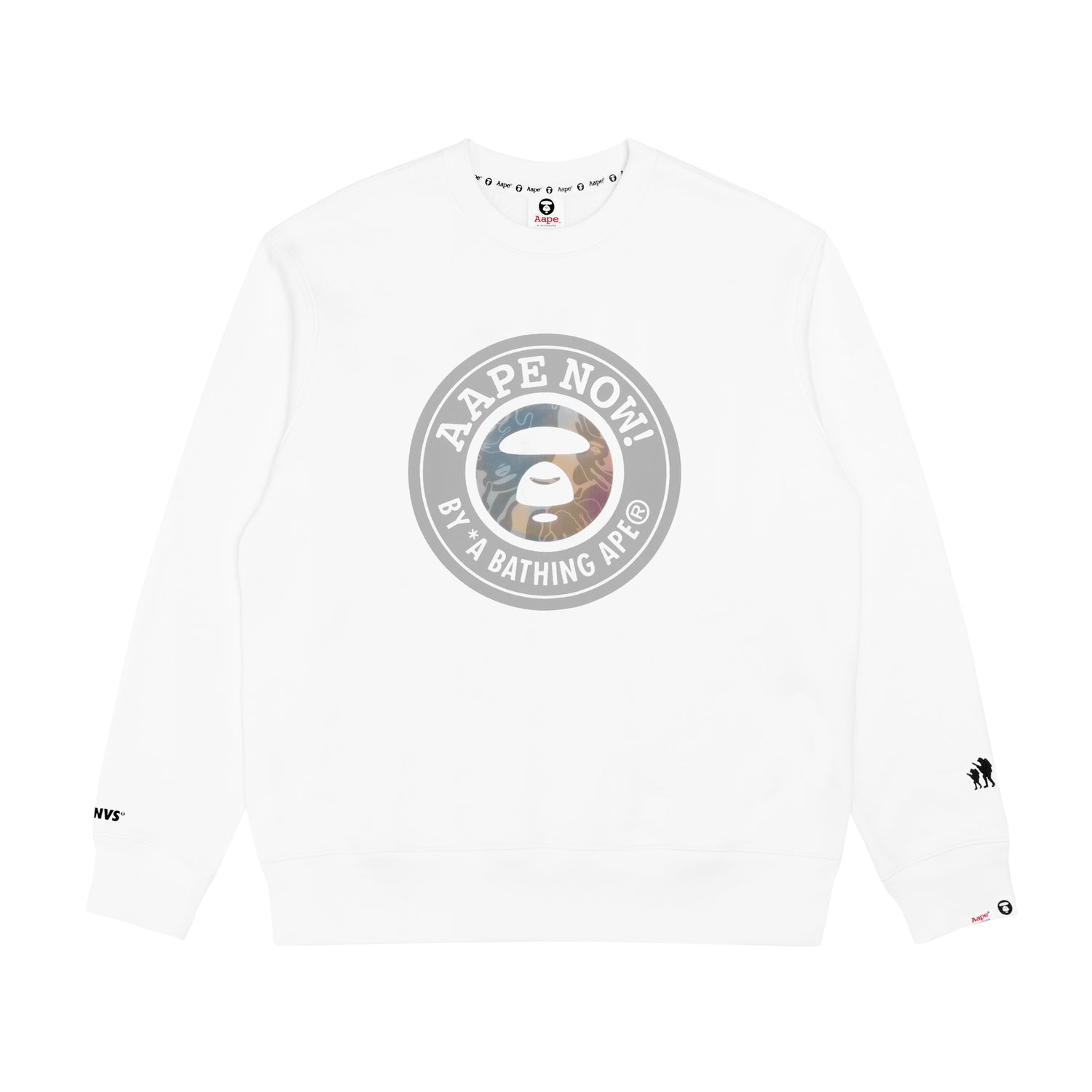 AAPE BASIC CREW NECK SWEATER