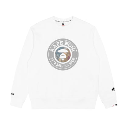 AAPE BASIC CREW NECK SWEATER