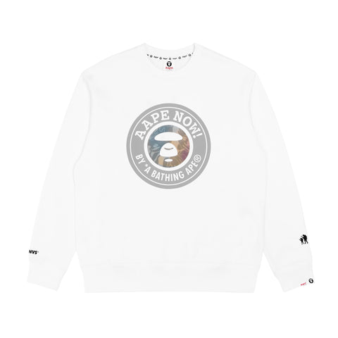 MOONFACE GRAPHIC RELAXED SWEATSHIRT