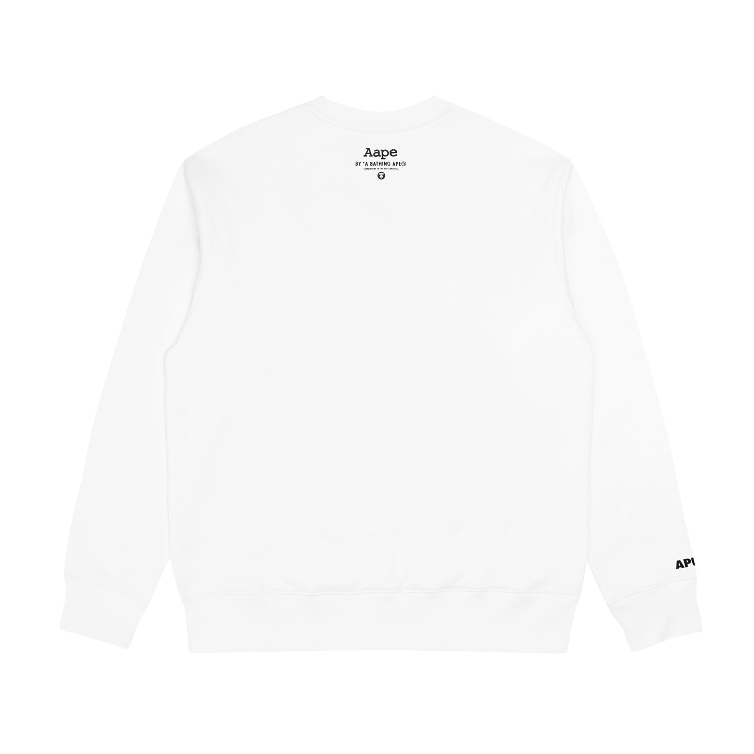 AAPE BASIC CREW NECK SWEATER