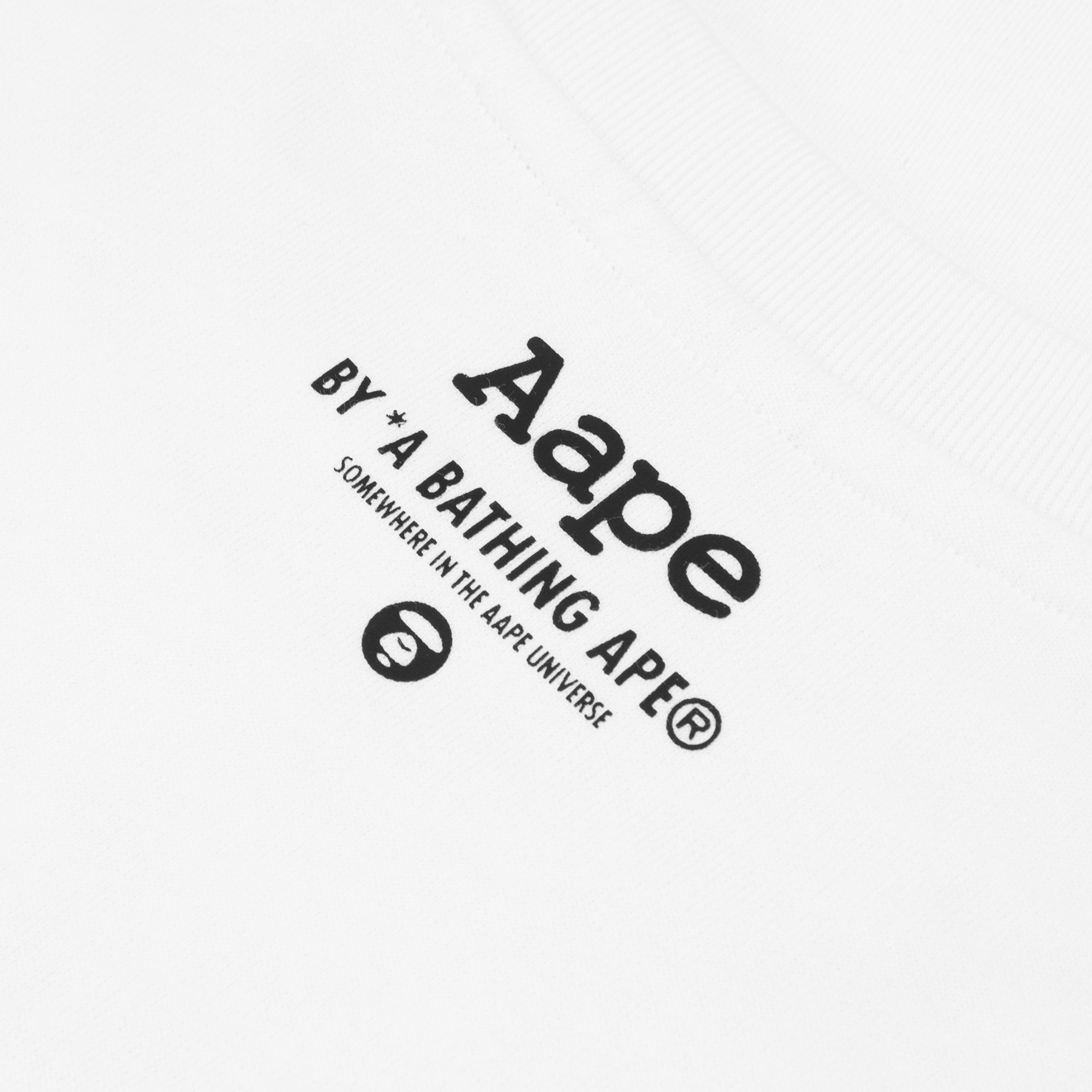 AAPE BASIC CREW NECK SWEATER