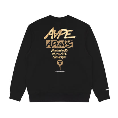 AAPE BASIC CREW NECK SWEATER