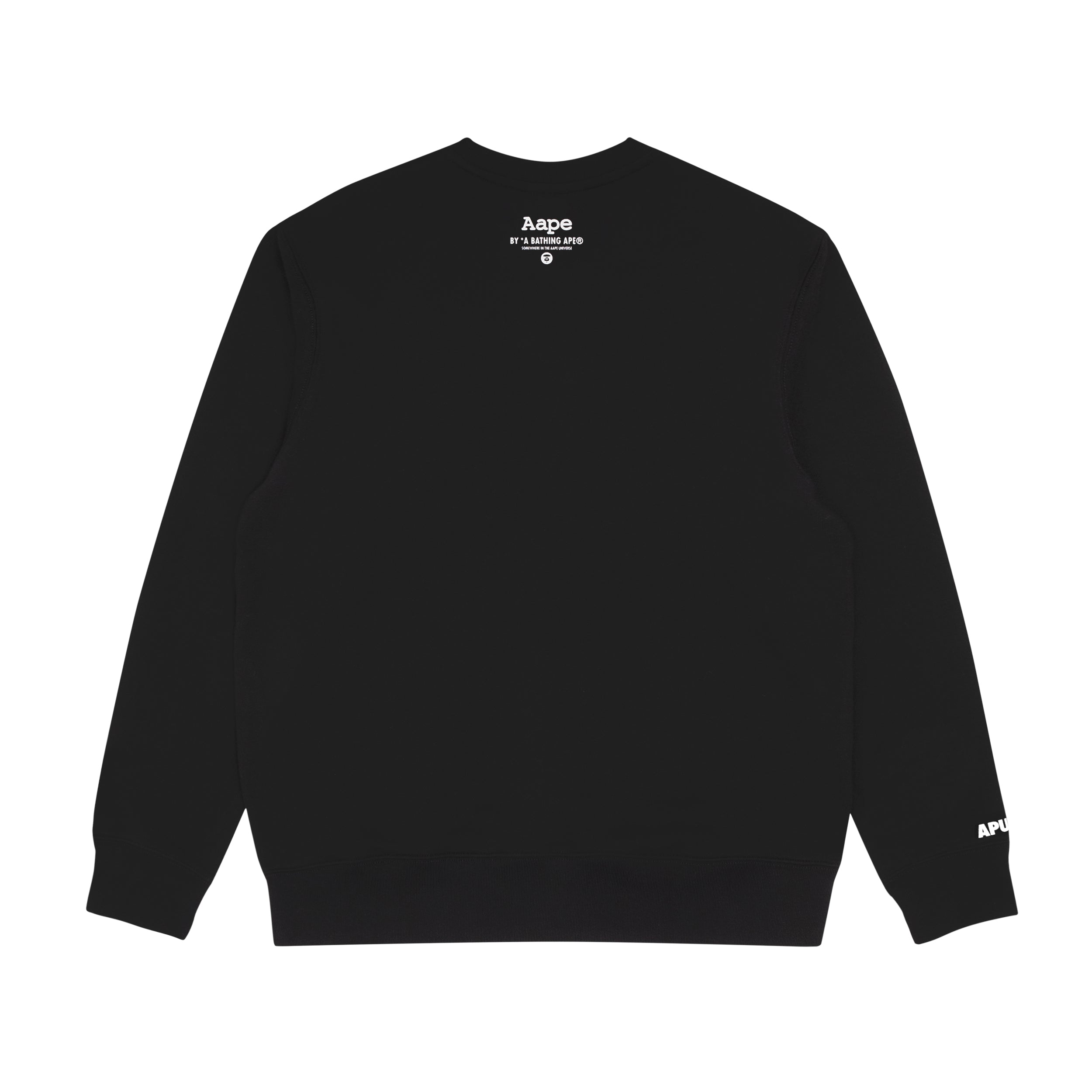 AAPE BASIC CREW NECK SWEATER