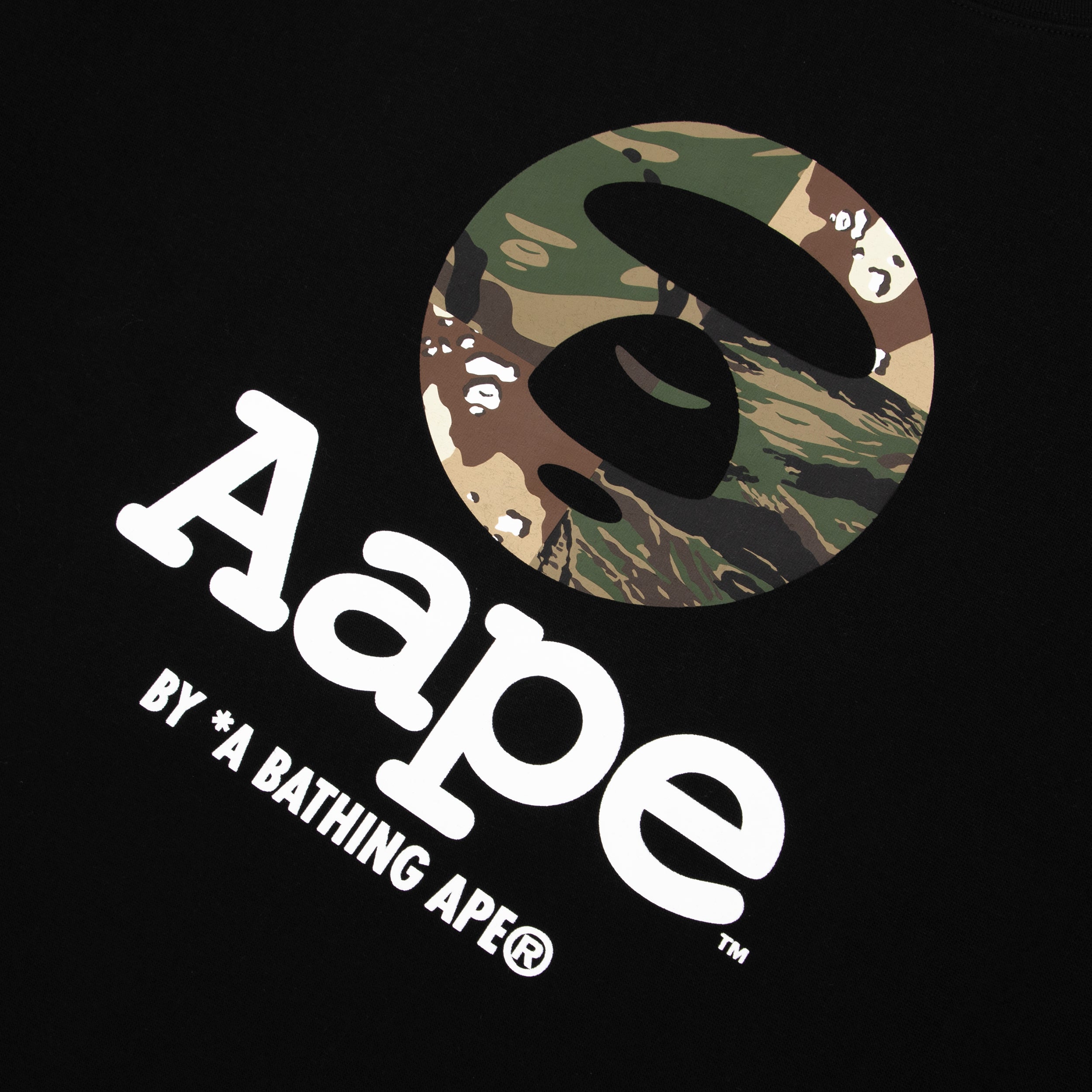 AAPE BASIC CREW NECK SWEATER