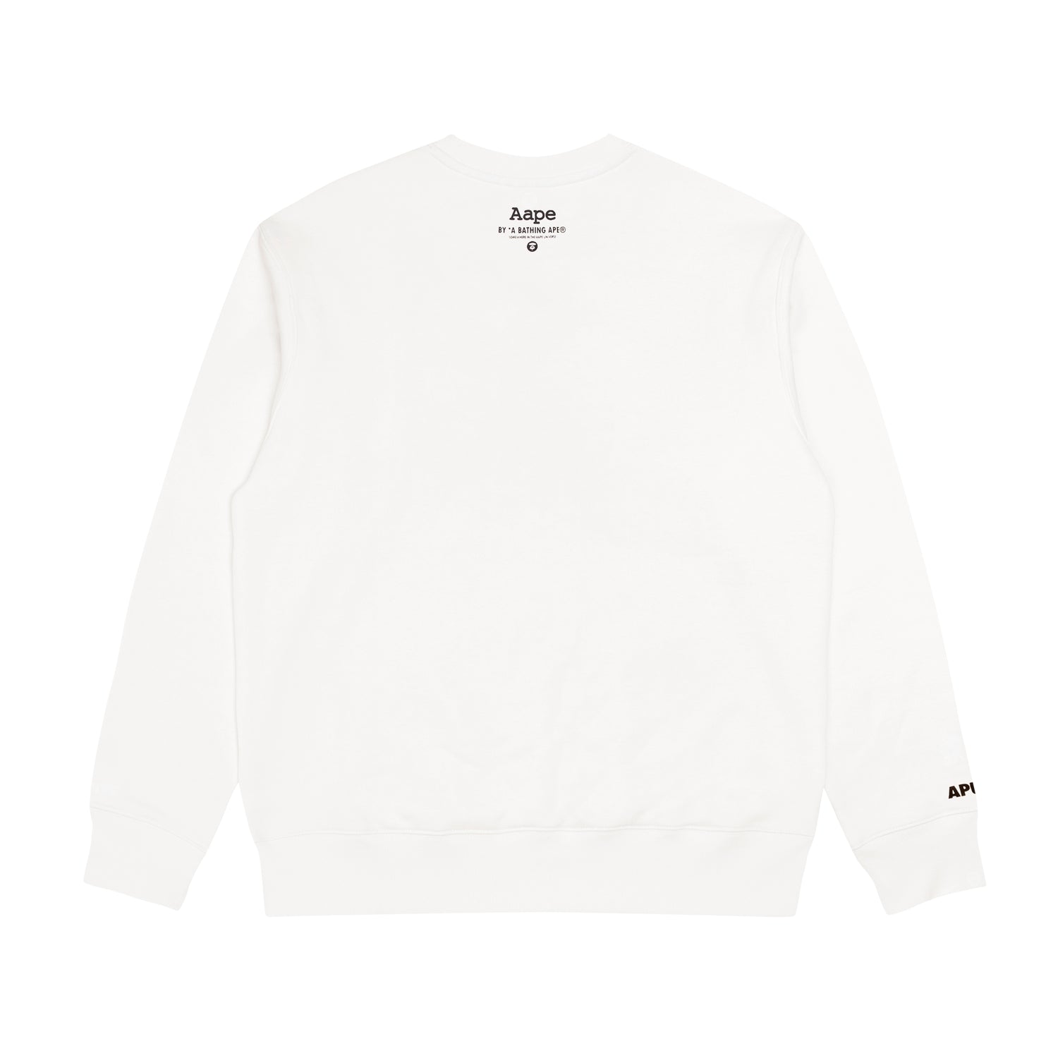 AAPE BASIC CREW NECK SWEATER