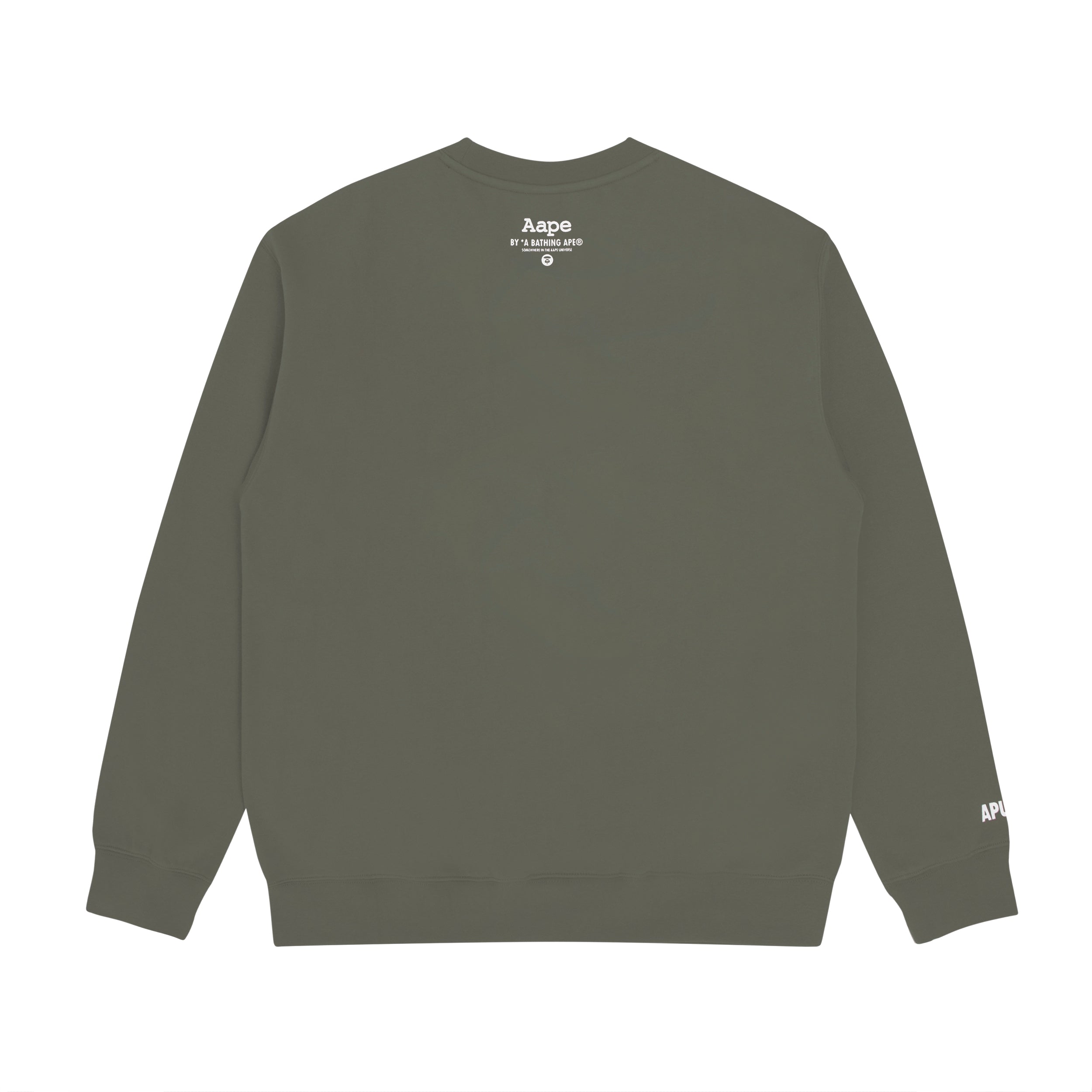 AAPE BASIC CREW NECK SWEATER